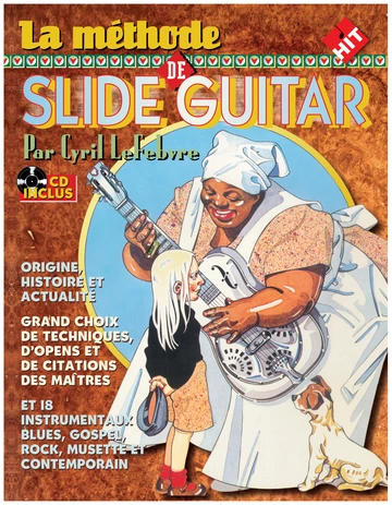 Méthode de slide guitar Visuel